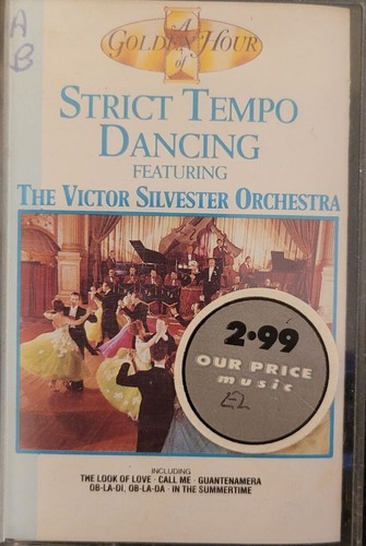 STRICT TEMPO DANCING FEAT VICTOR SILVESTER ORCHESTRA CASSETTE - Picture 3 of 5