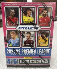 2021-22 Panini Prizm Premier League EPL Soccer Blaster Box. From a Sealed Case.