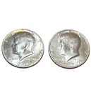 1977 D,  1978 D Kennedy Half Dollar Coins CN-Clad  BU #359 “JG Coins”