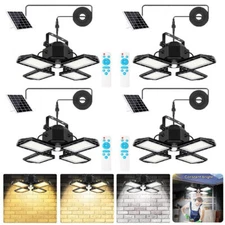 Solar Pendant Light Outdoor Indoor Solar Powered Motion Sensor Shed Light,168LED