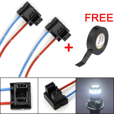 H7 LED Anti Flicker Adapter Error Canceler Canbus Headlight Fog Light Decoder