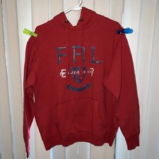 Vintage 90s Ralph Lauren Polo Jeans Co. PRL 67 Hoodie Sweatshirt 92 93 sz M