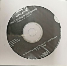 N.I.B. Dell Application CD 0C831D C830D 0JW351 PowerDVD DX 7 Software