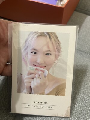 NAYEON Offizielle Postkarte TWICE 2022 SEASON'S GREETINGS Kpop Authentic