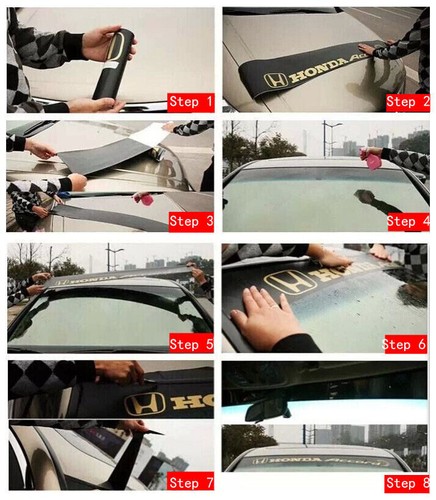 NEEDFORSPEED Car Front Window Windshield Stickers Sun Shade Decal Vinyl 130x20 - Picture 3 of 3