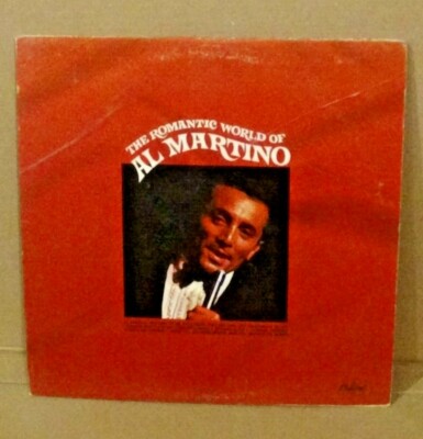 The Romantic World of Al Martino 12'' Vinyl Record Album LP 1969 Capitol Records