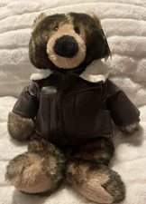 Born Aviation Piper the Cub Teddy Bear Plush Stuffed Animal Airplane Airzoo