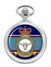 RAF Station Hereford Pocket Watch