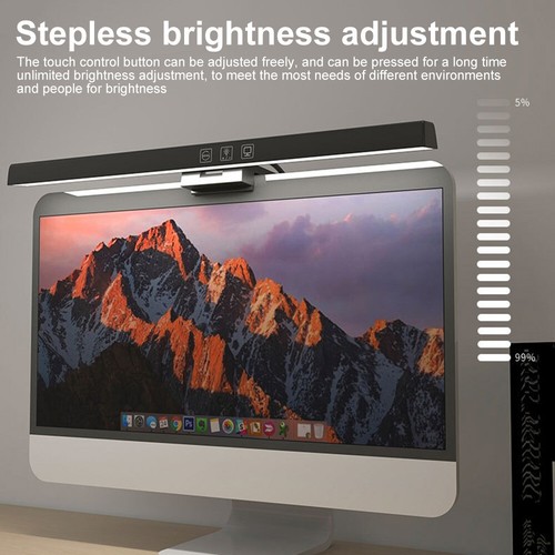 20" LED Screen Bar Light USB PC Computer Monitor Reading Desk Lamp Dimmable US - Picture 9 of 12