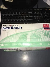 ANSELL 25-101 Disposable Gloves 5 mil, Powder-Free, 1FEW9 100 PK 👀 GR8 BUY.