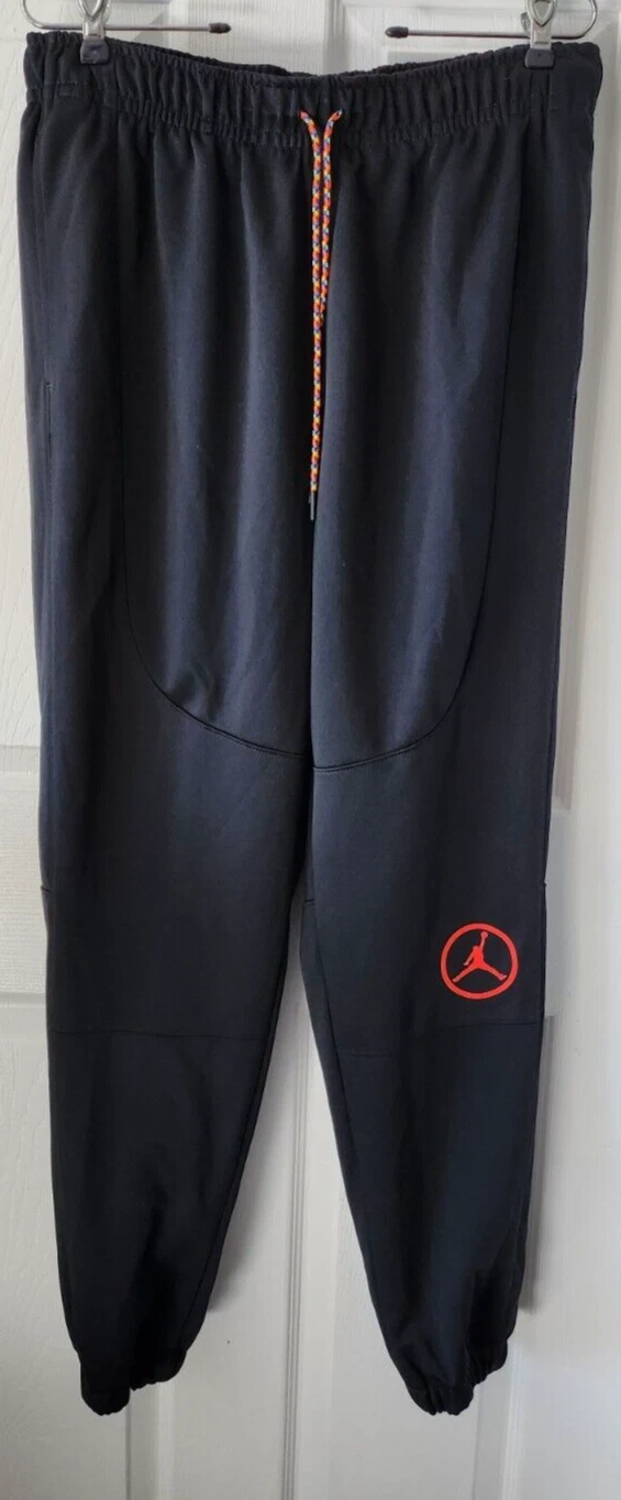 PANTALONI DELLA TUTA A MAGLIA AIR JORDAN SPORT DNA HBR JOGGER NERO INFRAROSSI CV2747 010