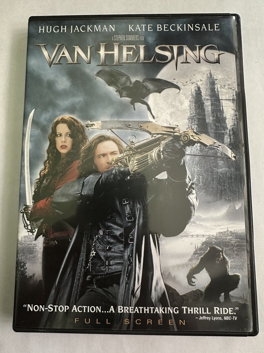 Van Helsing (DVD, 2004, Full Frame) Hugh Jackman & Kate