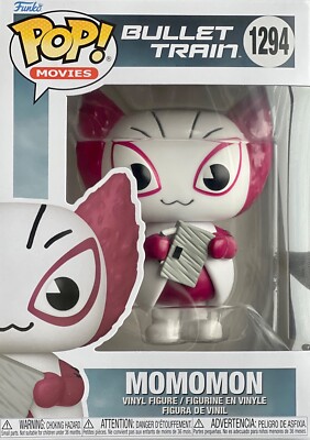 FUNKO   Bullet Train   MOMOMON with case   Brad Pitt   w/Prot   Ships Free