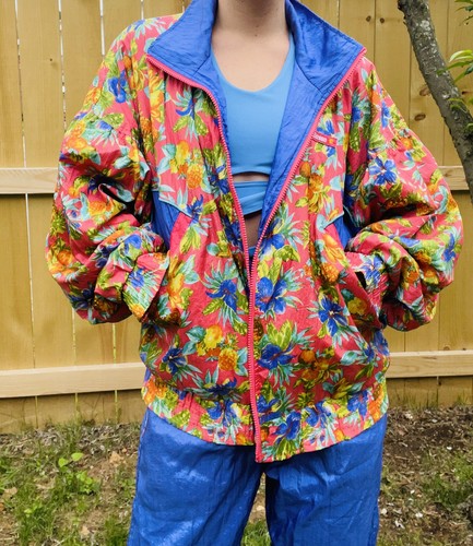 womens vintage nylon tracksuit | eBay