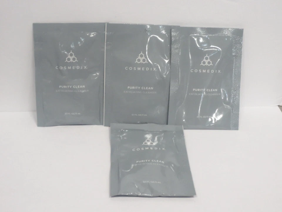 COSMEDIX PURITY CLEAN EXFOLIATING CLEANSER 0.1 OZ (LOT OF 4) - Image 2 of 4