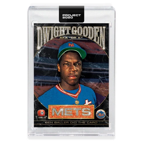 Topps Project 2020 Dwight Gooden # 86 1985 Baseball 620 RC SP - Ben Baller
