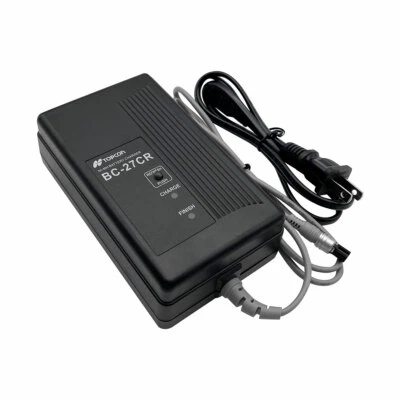 EL NEW Topcon BC-27CR BC-27BR Charger For Topcon BT-52Q BT-52QA Battery