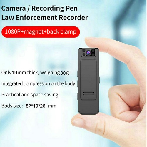 Mini HD 1080P Noise Reduction Camera Portable Wearable Night Vision Recorder NEW - Picture 5 of 14