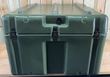 Pelican Hardigg Case 30x30x22" Green Military Waterproof Storage