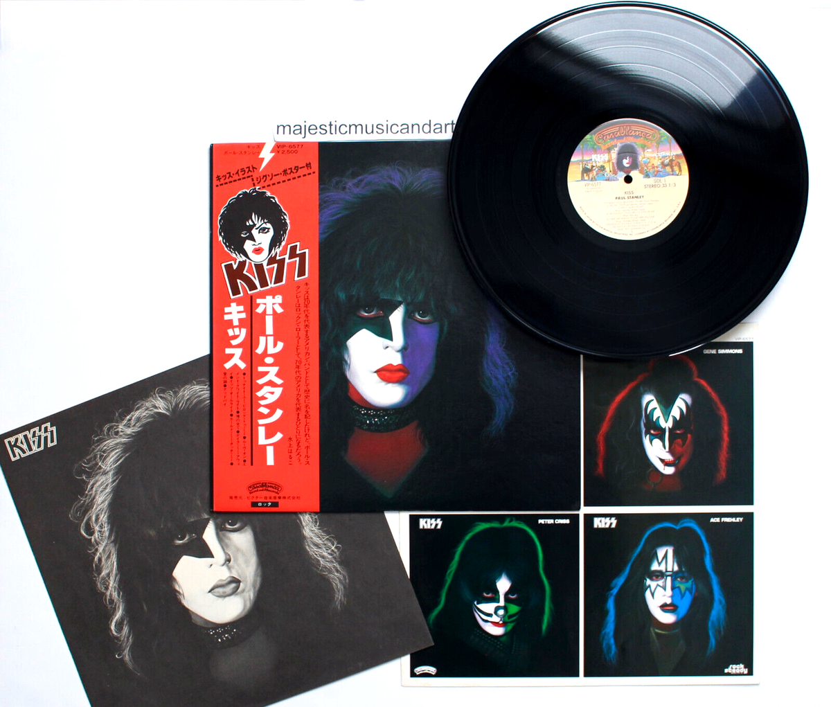 RARE ART 1978 ORIGINAL KISS PAUL STANLEY VINYL LP STAR CHILD NM