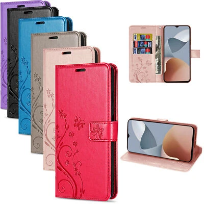 BETTERFON Hülle für ZTE Blade A34 Handy Tasche Handyhülle Wallet Case Klapphülle Flip Case