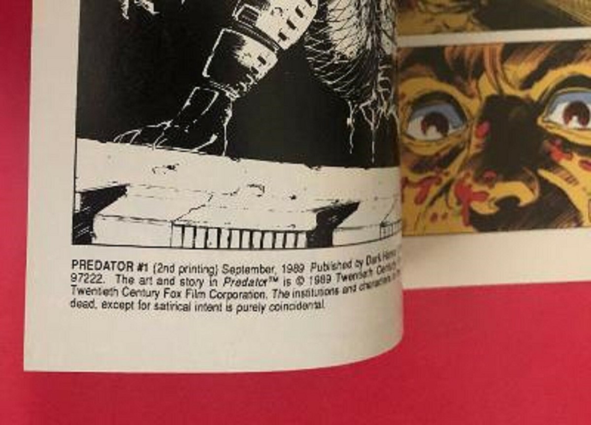Predator (1989) #1 - Second Printing - Chris Warner - Comic