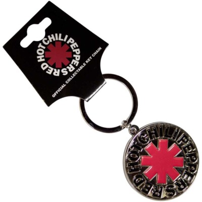 RED HOT CHILI PEPPERS official metal keyring keychain | eBay