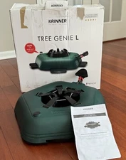Krinner Genie L Green 94730 Plastic/Metal Christmas Tree Stand For Sz 7"D x 8'H