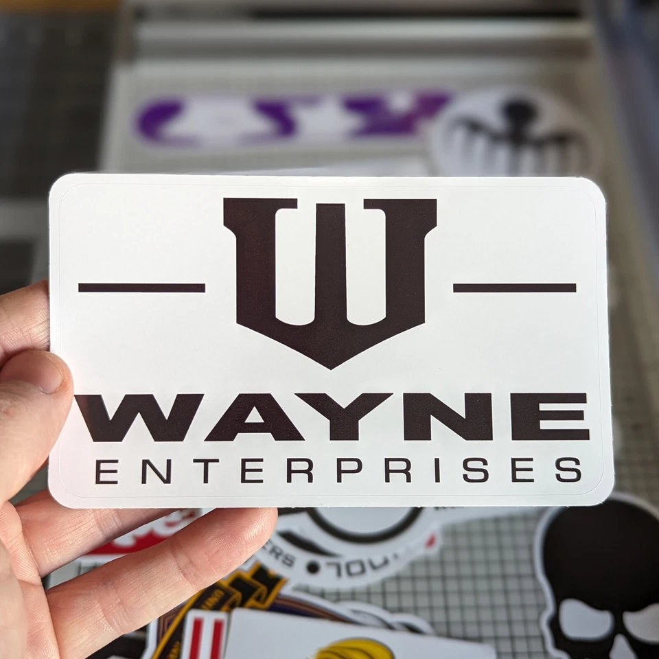 Wayne Enterprises Decal (vinyl for Car laptop window tumbler water bottle) stick - Image 2 of 4