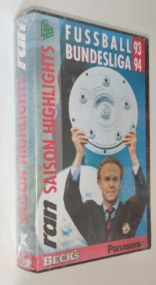 VHS Neu OVP Fussball Ran Bundesliga Saison 93/94 Highlights Bayern Bremen BVB 