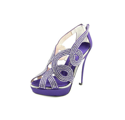 Beautiful E Live Red Carpet, Satin shoes, Style: Monique, size 6