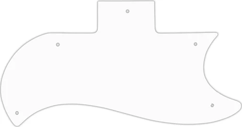 WD Custom Pickguard For Gibson 1961-1970 Half Face SG