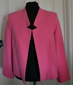 cerise pink blazer jacket
