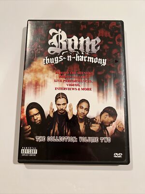 Bone Thugs-N-Harmony - Music Videos Vol. 2 (DVD, 2000, Explicit Version) RARE