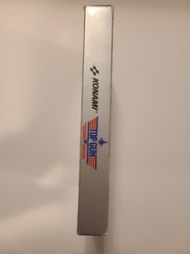 Top Gun: The Second Mission NES Nintendo 1989 Konami Game, Box, Manual, Cover