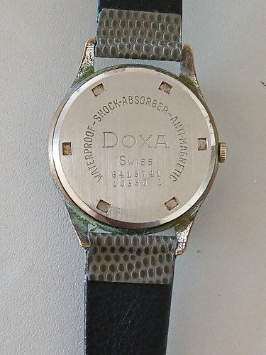 1960's DOXA antimagnetic, manual winding, 34.5mm, 17 jewels, offers welcome - Picture 2 of 8