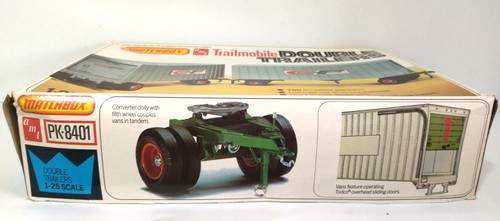 New MATCHBOX AMT TRAILMOBILE DOUBLE TRAILERS PK-8401 ESCALA 1/25. - Imagen 4 de 7