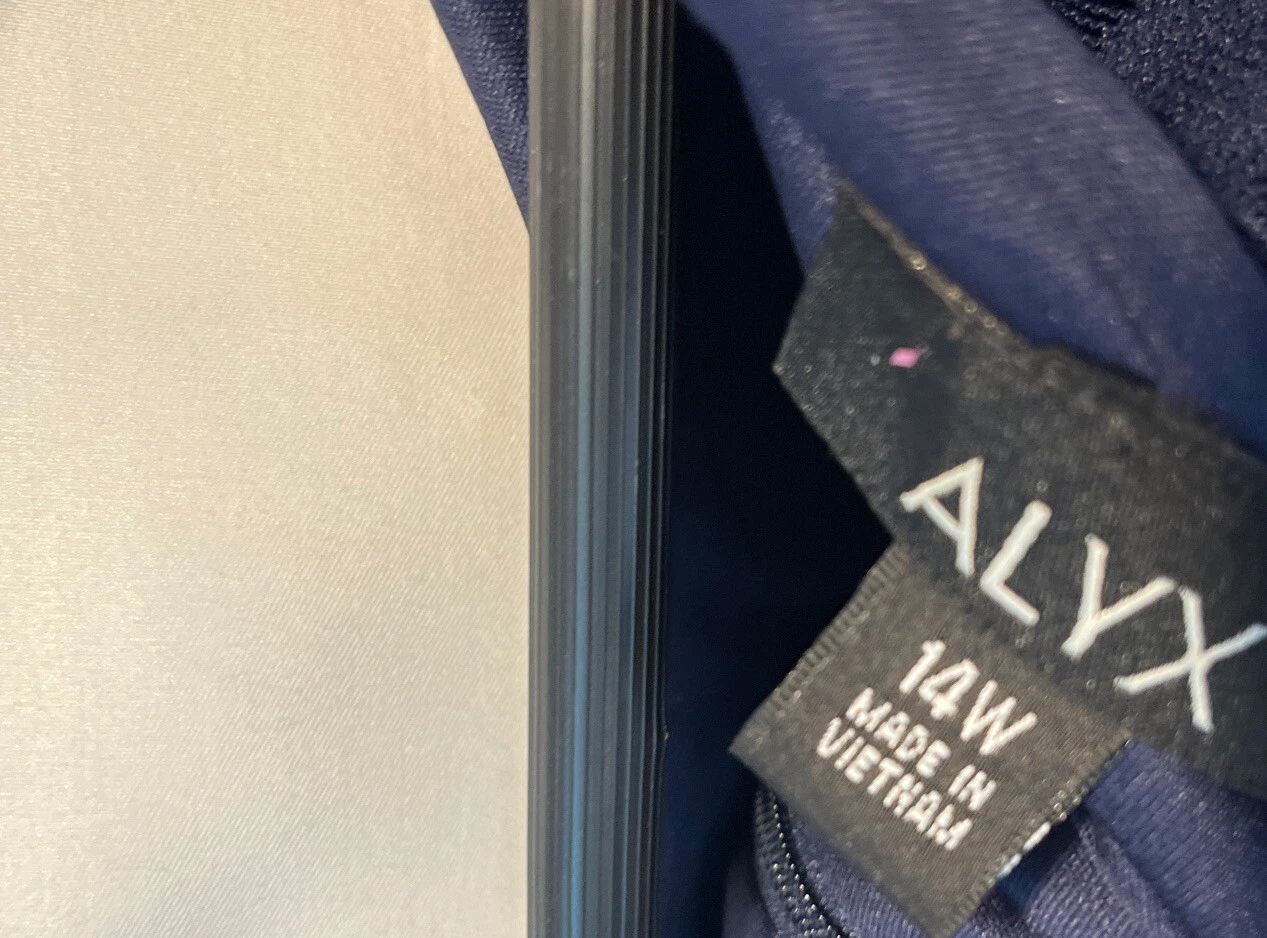 Abito in pizzo blu Alyx taglia 12