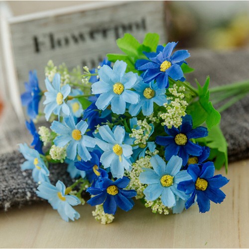 28HEADS Seda Artificial Falso Flores Paquete, Ramo Hogar Boda Fiesta Gar C8 - Imagen 9 de 26