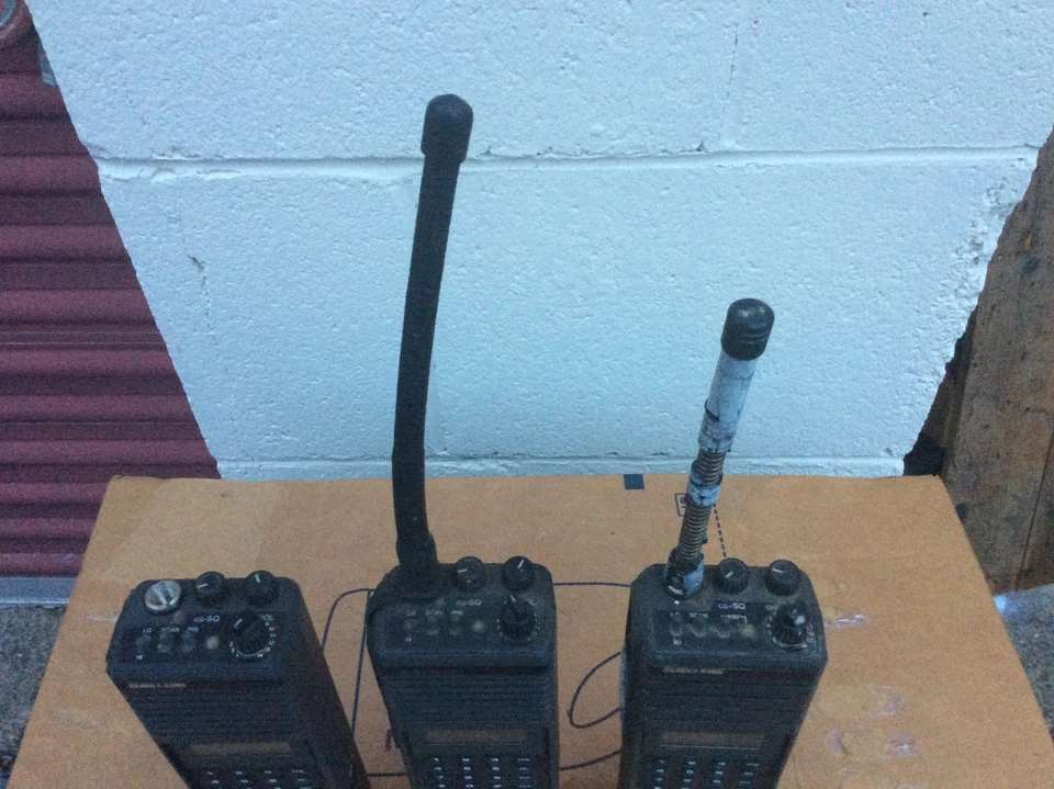 Lote de 3 radio bidireccional portátil portátil Bendix/King/BK LPH 5142A Foto 3 de 4