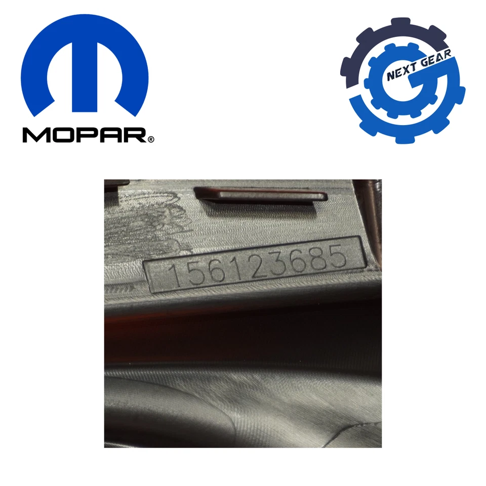 Nuevo panel difusor de fascia trasero OEM Mopar 2017-2020 Alfa Romeo Giula 156123685 Foto 2 de 2