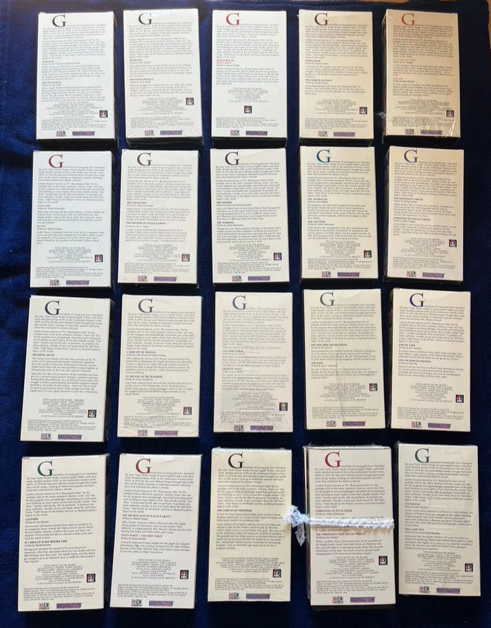 Little House On The Prairie 20 VHS Tapes Foto 2 de 4