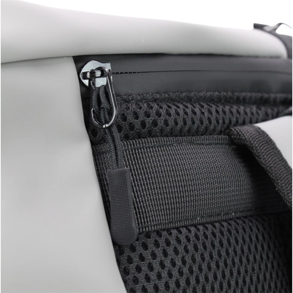 Freizeitrucksack Arbeitsrucksack Damen/Herren/ Uni Rolltop Rucksack Wasserdicht - Bild 4 von 4