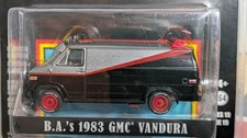 2023 Greenlight Hollywood THE A TEAM B.A.'s 1983 GMC VANDURA Black New