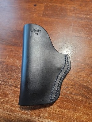 DeSantis Gunhide 75 IWB Right-Hand Leather Holster Black
