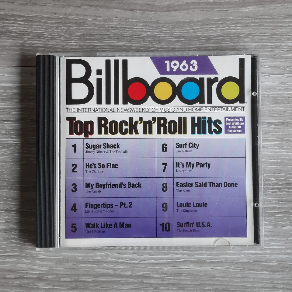 Billboard Top Rock 'n' Roll Hits CD Lot of 5 – 1963, 1964, 1966, 1968, 1970 - Image 3 of 4