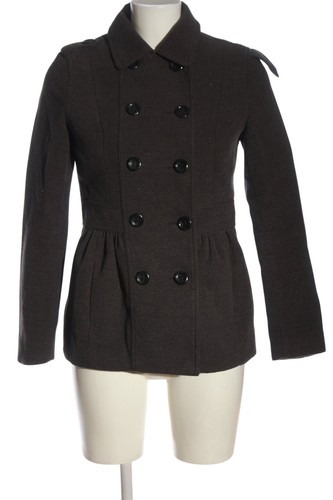 H&M DIVIDED Abrigo corto Mujeres Talla EU 34 marrón look casual