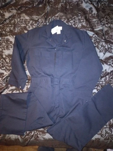NOS New with Tag Vintage Big Yank Navy Blue Coveralls 42T Michael Myers - product listing photo
