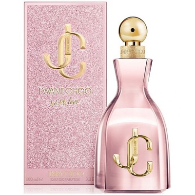 Jimmy Choo 'I WANT CHOO WITH LOVE'', Eau de Parfum Spray, 3.3oz, 2025, SEALED