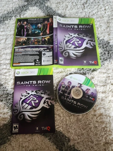 Saints Row: The Third - Microsoft Xbox 360 Complete And Tested - A